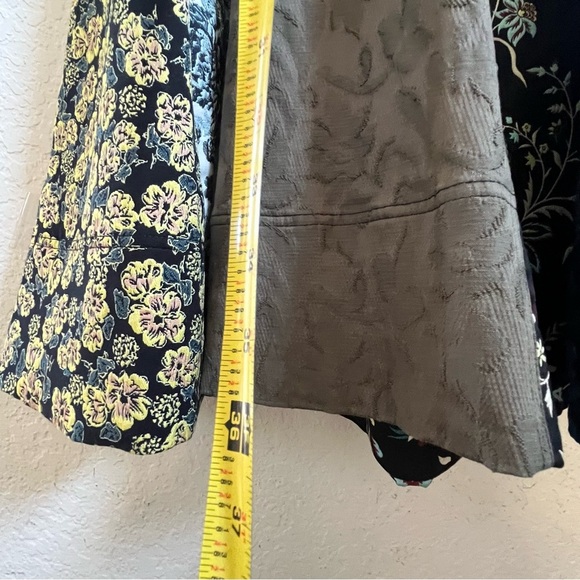 NWOT Anthropologie Floral Patchwork Sweetheart Strapless A Line Midi Dress SZ 6 - Picture 6 of 16